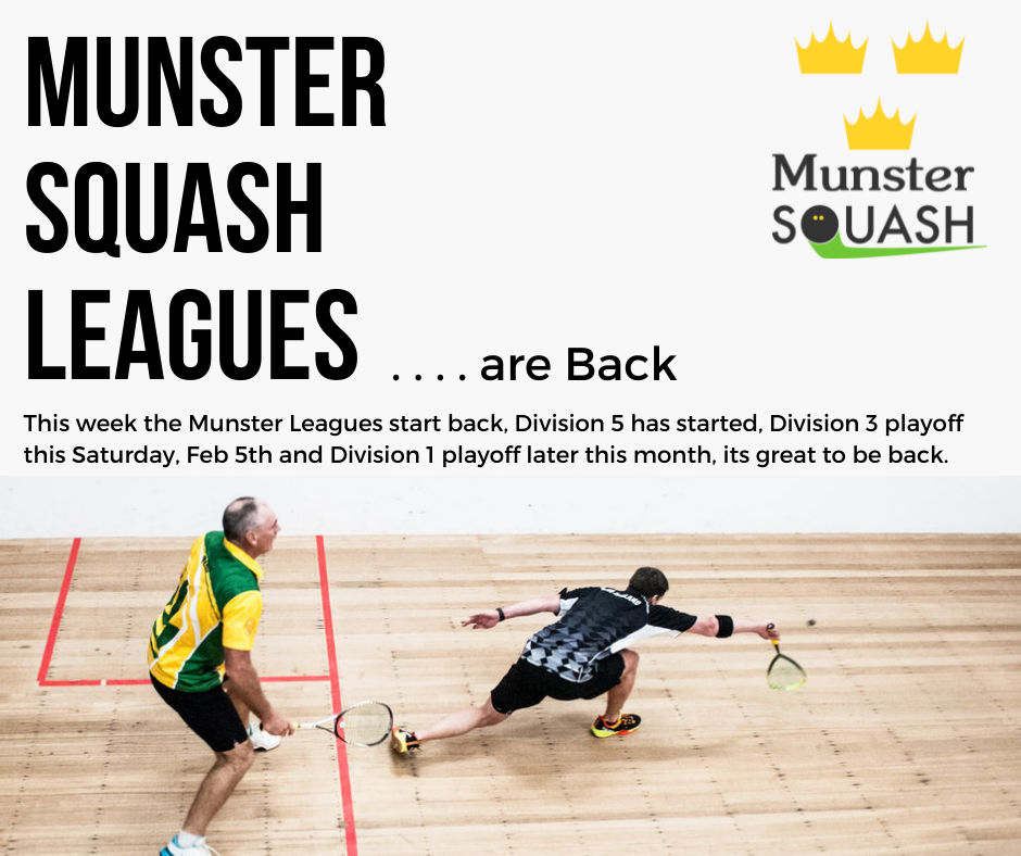 Munster Leagues are Back
