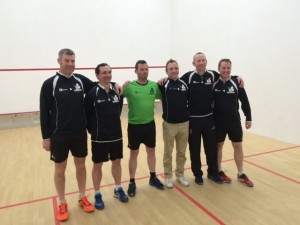 Irish Men's Over 40 Winning Team