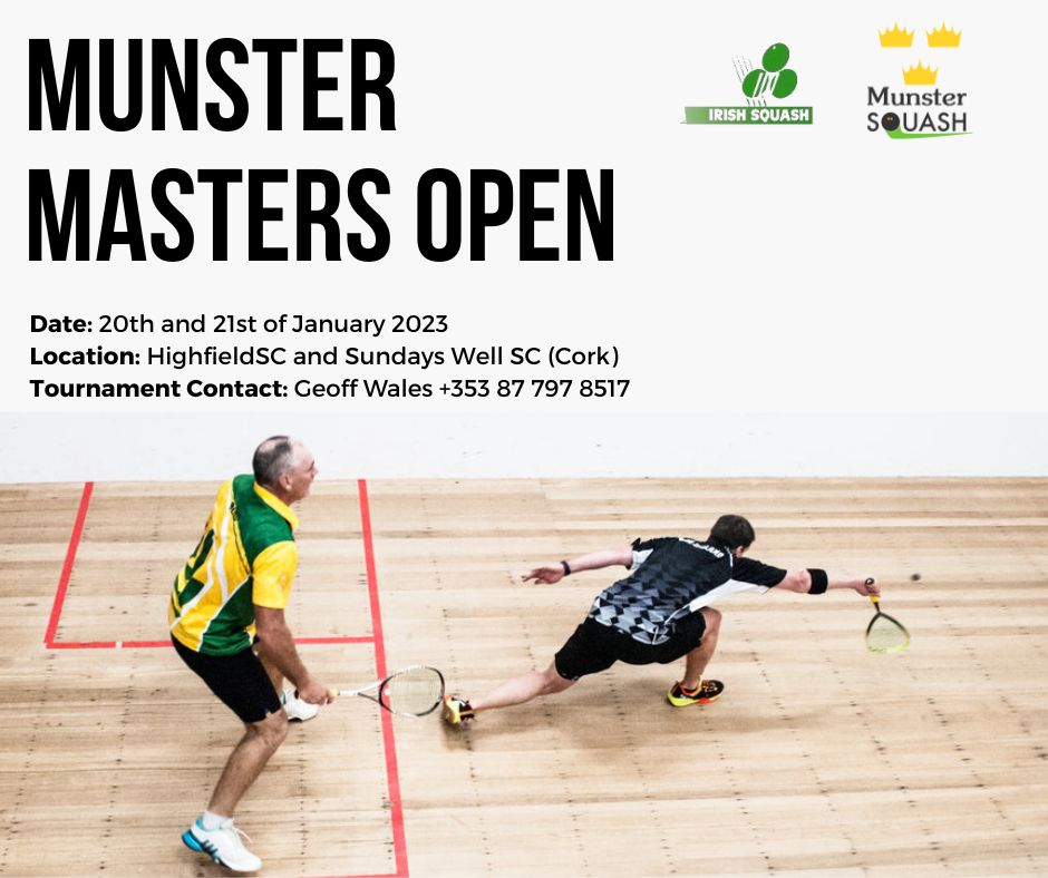 Munster Masters Open, January 2023