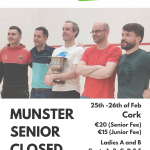 Munster Senior Closed Feb 2023