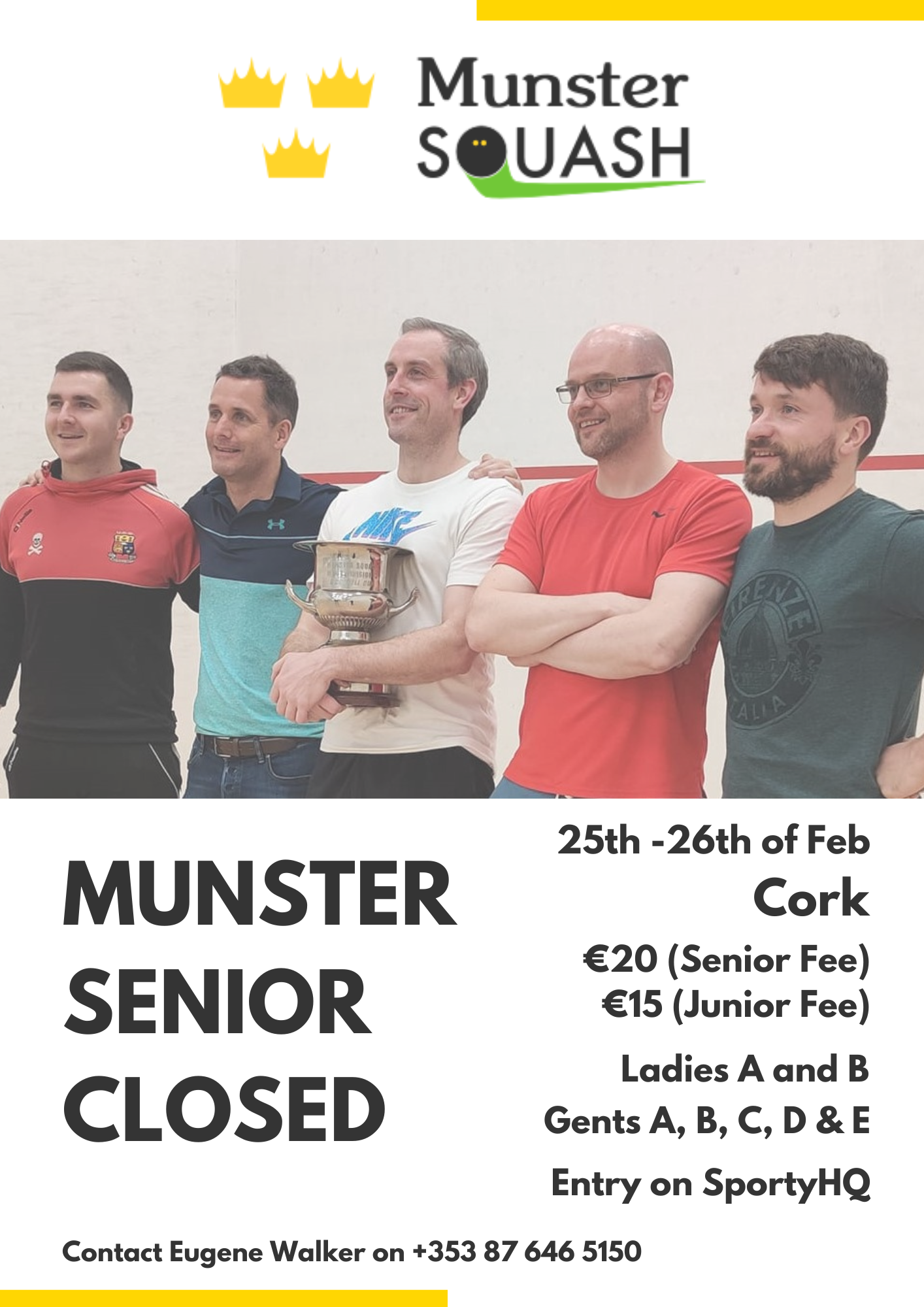 2023 Munster Senior Closed