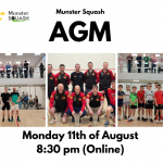 Munster Squash 2025 AGM Notice